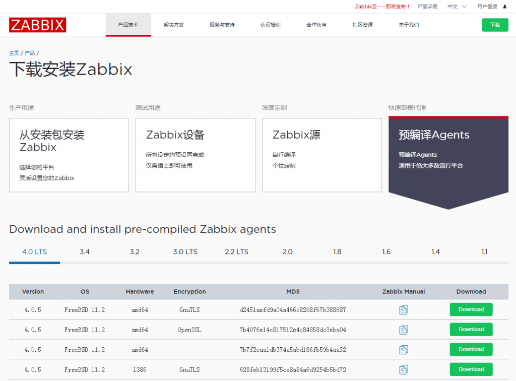 《Centos6.9基于宝塔面板搭建Zabbix监控》